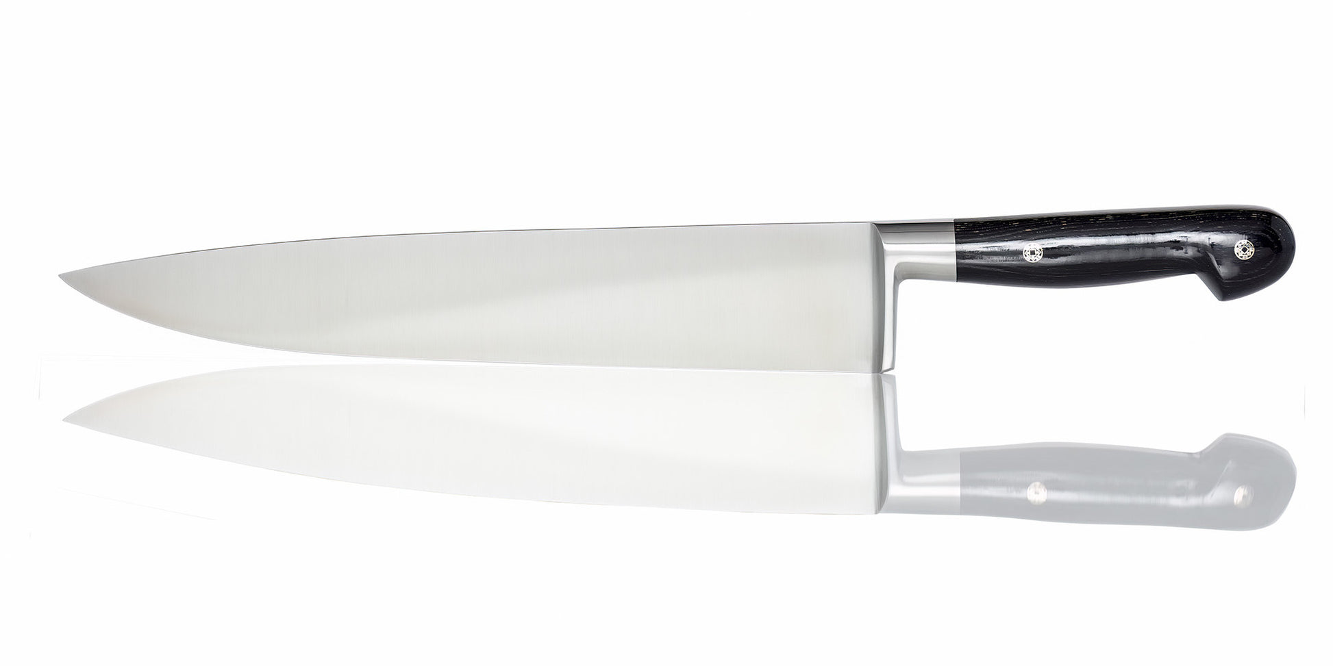 Perceval Knive — Smedet Kokkekniv - 27 cm Pakkatræ