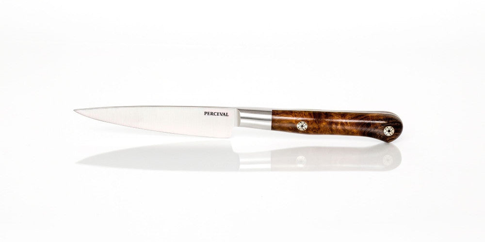 Perceval Knive — Smedet Urtekniv Arizona Ironwood
