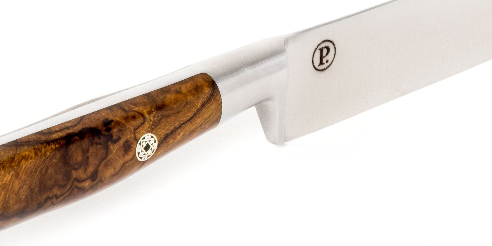 Perceval Knive — Smedet Forskærerkniv 20cm Arizona Ironwood