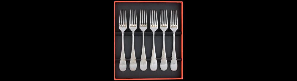 6 stk. Middagsgaffel
