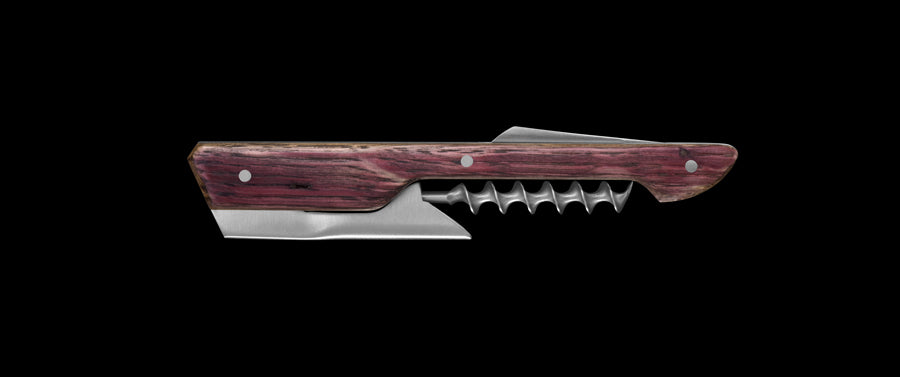 Perceval Knive — Sommelier Proptrækker med eg fra vinfade
